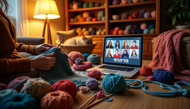 Explore the hidden gems of online knitting communities where crafters connect.