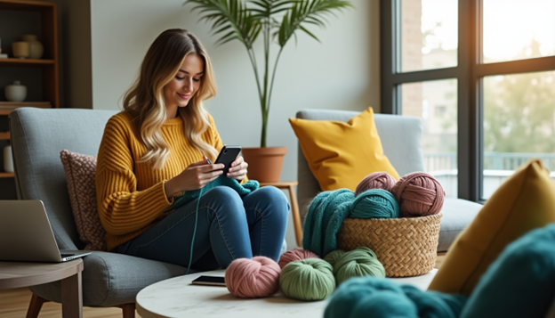 Explore how social media influences modern knitting trends from Instagram to Etsy.